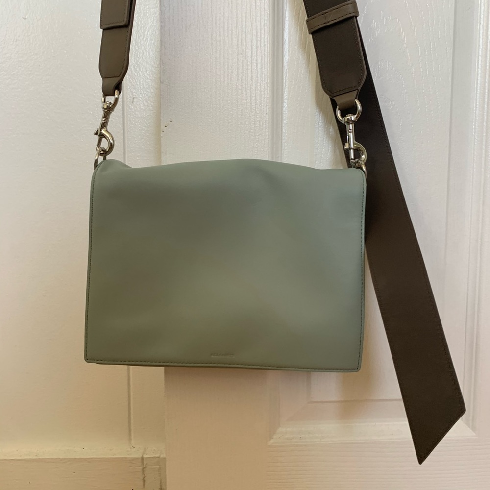 All Saints Crossbody Bag with Three Compartments